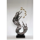  y16067 立體雕塑.擺飾 - 立體雕塑系列 - 抽象雕塑 - 隨波逐流4